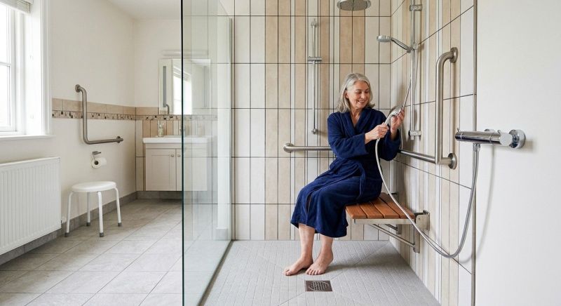 Handicap Shower Installation in Doylestown, PA